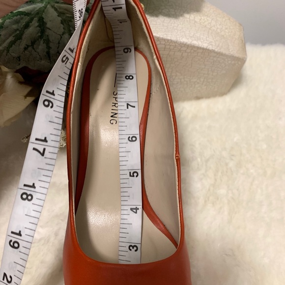 Call It Spring Orange Heels - Picture 7 of 10